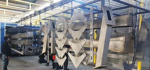 Elektrostatik toz boya ve kumlama uygulaması 11